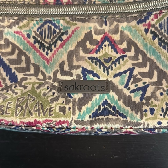 Sakroots Vibrant Patterned Crossbody Bag - Picture 2 of 10